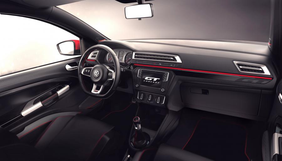 Интерьер Volkswagen Gol GT Concept 2016 года  (фото 3 из 8)